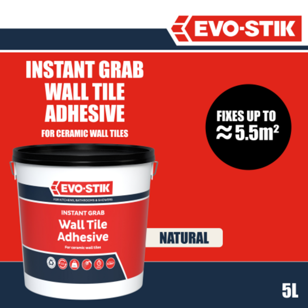 evostik uk instant grab wall tile adhesive product image