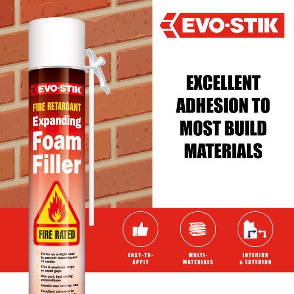 EVO-STIK Fire Retardant Expanding Foam Filler 5