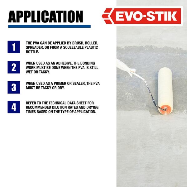 EVO-STIK Waterproof PVA Application 7