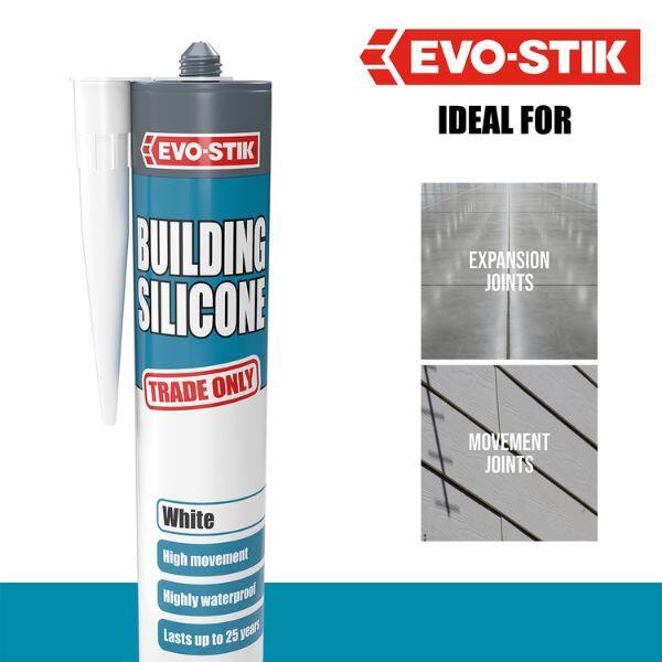 EVO-STIK uk Building Silicone Sealant 5